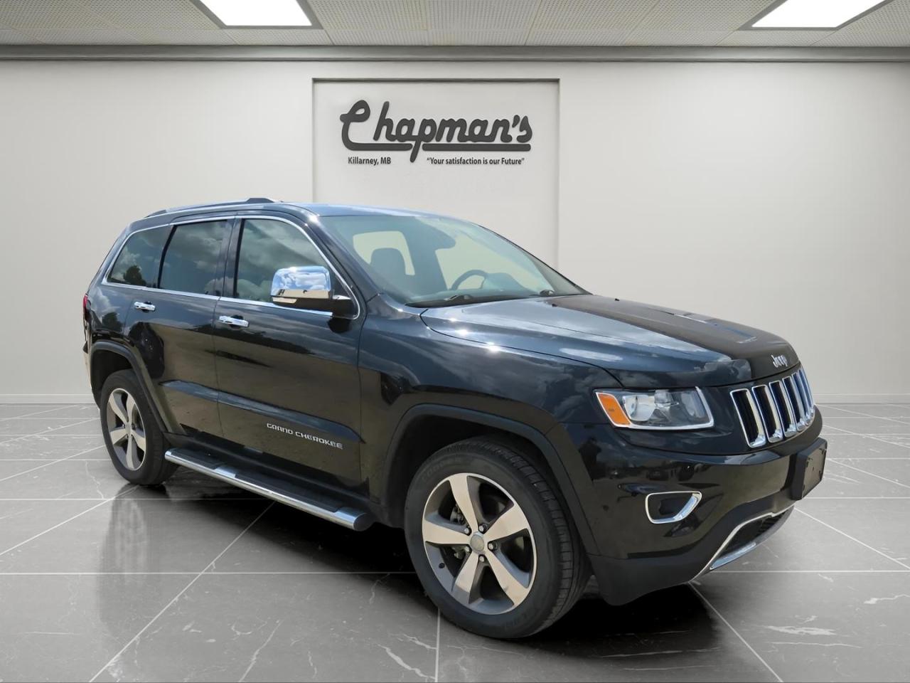 Used 2015 Jeep Grand Cherokee Limited Back-Up Camera, Heated Steering Wheel, Power Liftgate for sale in Killarney, MB