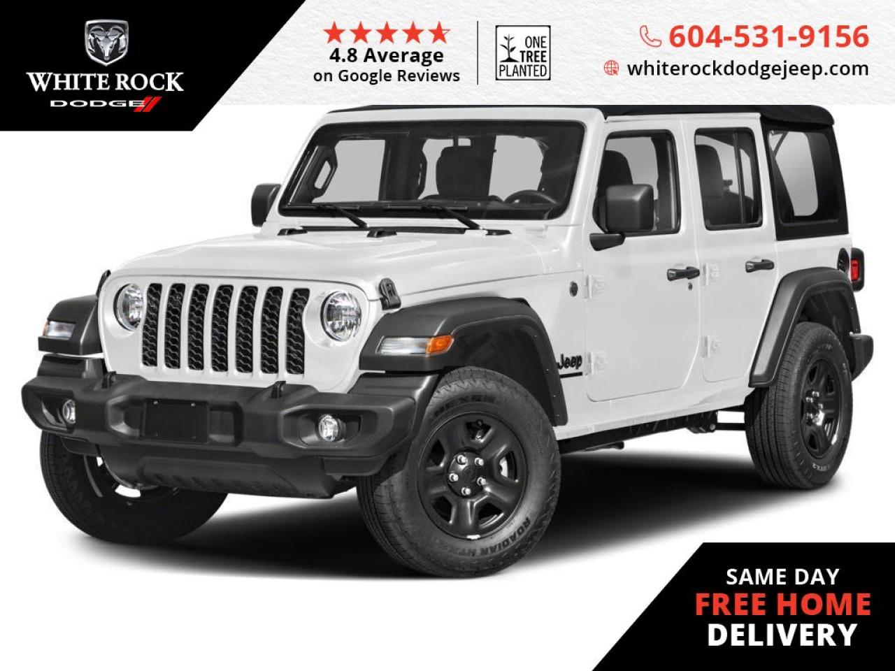 New 2025 Jeep Wrangler RUBICON for sale in Surrey, BC