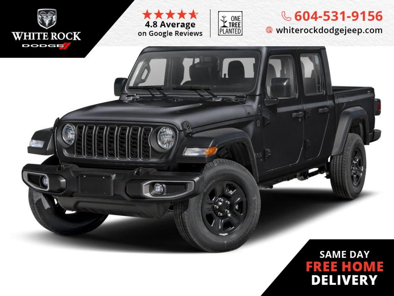 New 2025 Jeep Gladiator Sport S for sale in Surrey, BC
