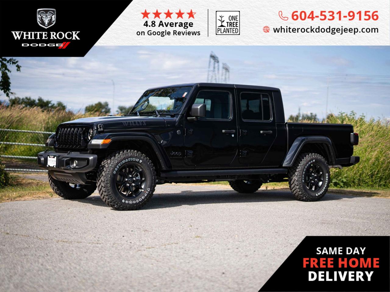 New 2025 Jeep Gladiator Sport S for sale in Surrey, BC