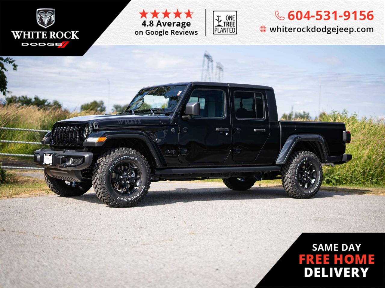New 2025 Jeep Gladiator Sport S for sale in Surrey, BC