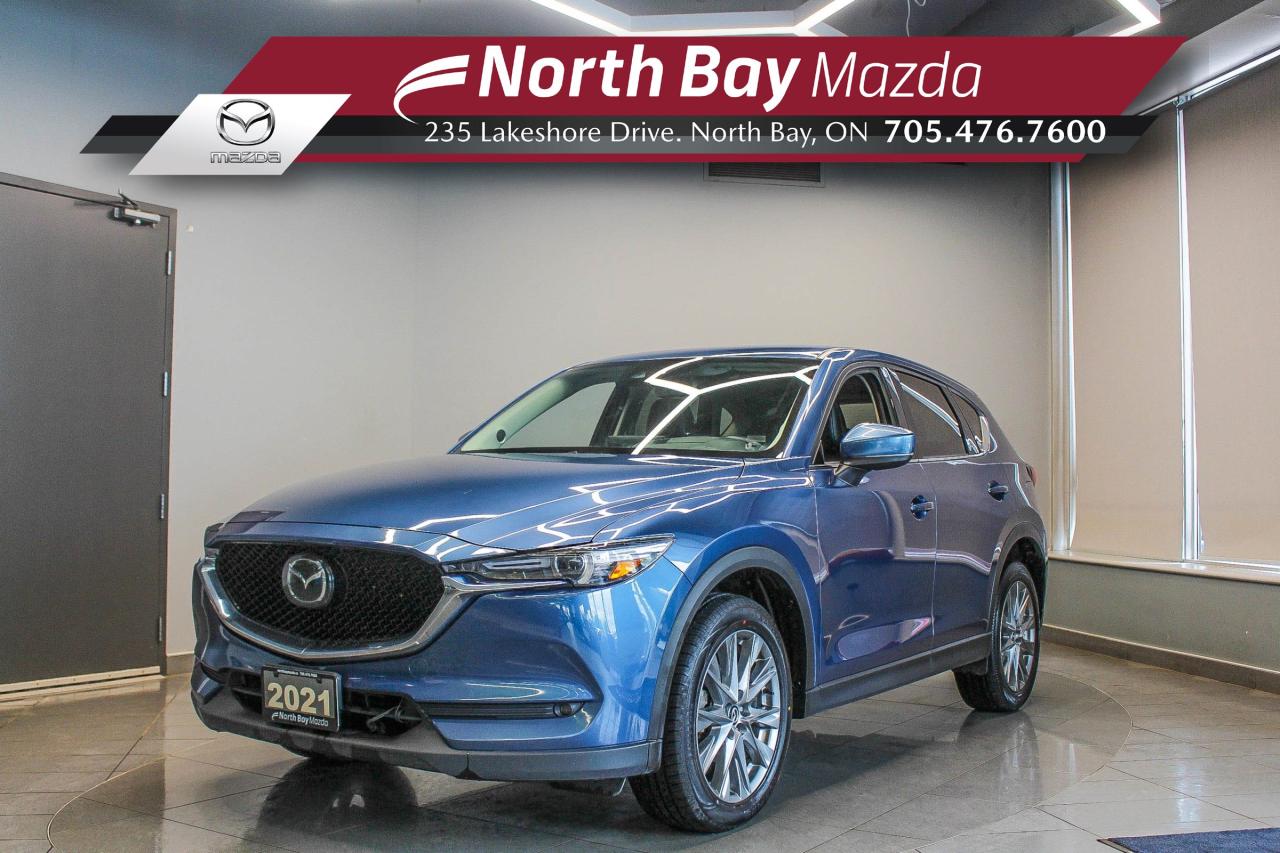 Used 2021 Mazda CX-5 GT HEATED/VENTILATED SEATS - NAVIGATION - BOSE AUDIO for sale in North Bay, ON