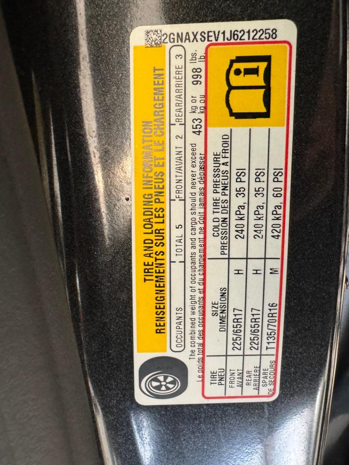 2018 Chevrolet Equinox AWD LT+New Brakes+PWR Gate+Roof+Remote Start - Photo #43