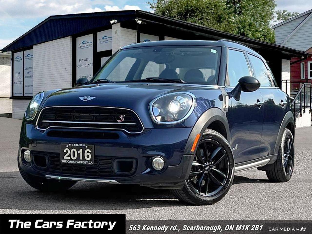 Used 2016 MINI Cooper Countryman S ALL4 Navigation / Roof - No Accident! for sale in Scarborough, ON