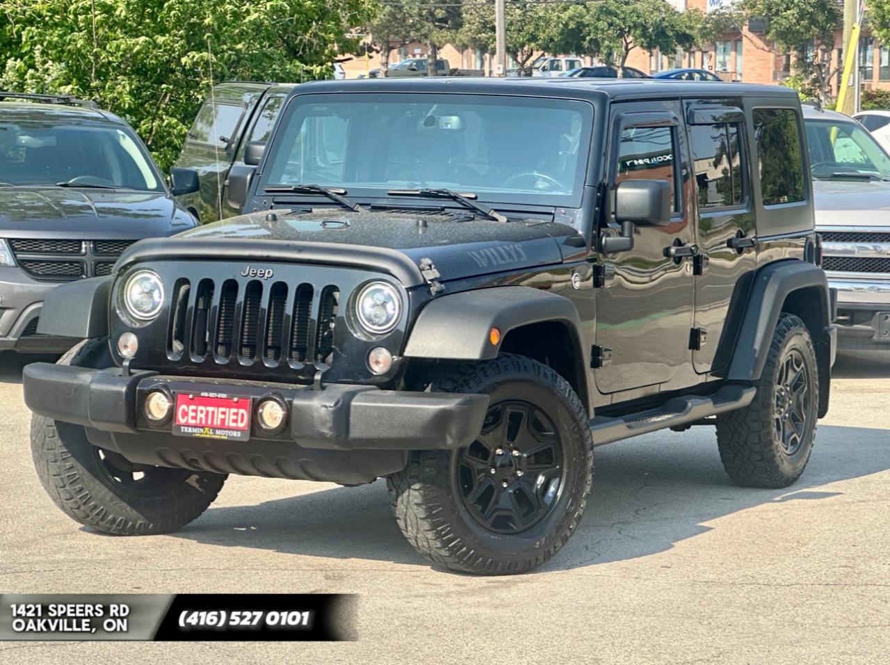 Used 2016 Jeep Wrangler Willys Wheeler for sale in Oakville, ON