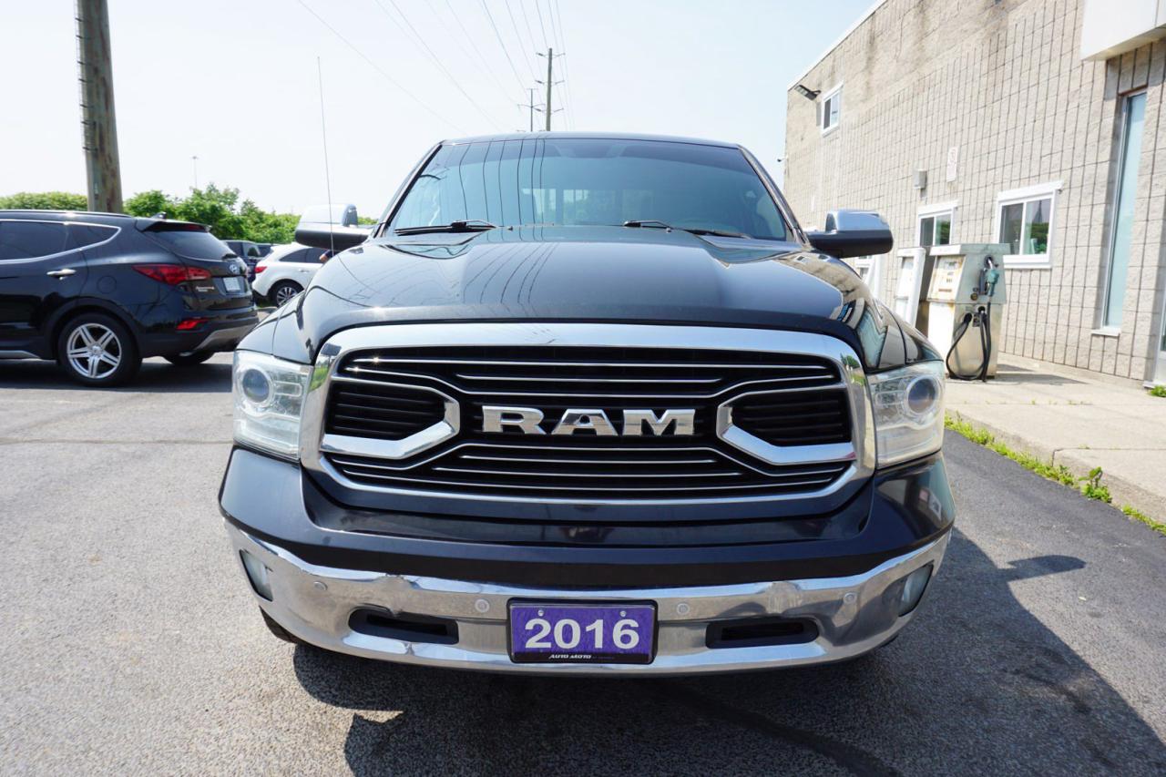 2016 RAM 1500 V8 HEMI LIMITED 4WD CREW CERTIFIED *ACCIDNET FREE* CAMERA NAV BLUETOOTH LEATHER HEATED SEATS SUNROOF CRUISE ALLOYS - Photo #2