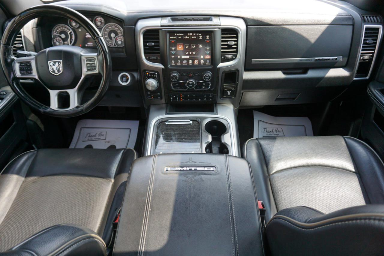 2016 RAM 1500 V8 HEMI LIMITED 4WD CREW CERTIFIED *ACCIDNET FREE* CAMERA NAV BLUETOOTH LEATHER HEATED SEATS SUNROOF CRUISE ALLOYS - Photo #11