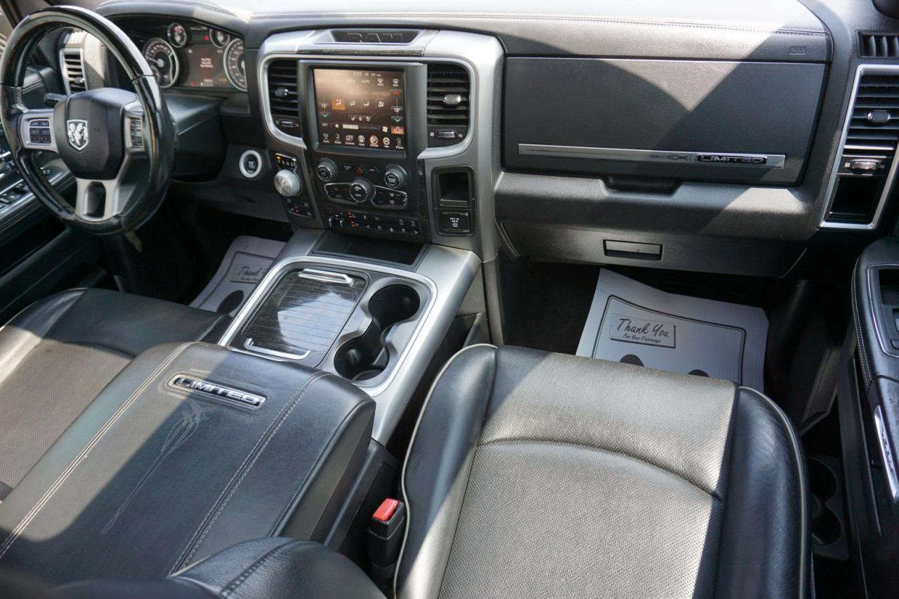 2016 RAM 1500 V8 HEMI LIMITED 4WD CREW CERTIFIED *ACCIDNET FREE* CAMERA NAV BLUETOOTH LEATHER HEATED SEATS SUNROOF CRUISE ALLOYS - Photo #13