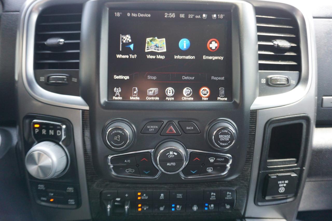 2016 RAM 1500 V8 HEMI LIMITED 4WD CREW CERTIFIED *ACCIDNET FREE* CAMERA NAV BLUETOOTH LEATHER HEATED SEATS SUNROOF CRUISE ALLOYS - Photo #28