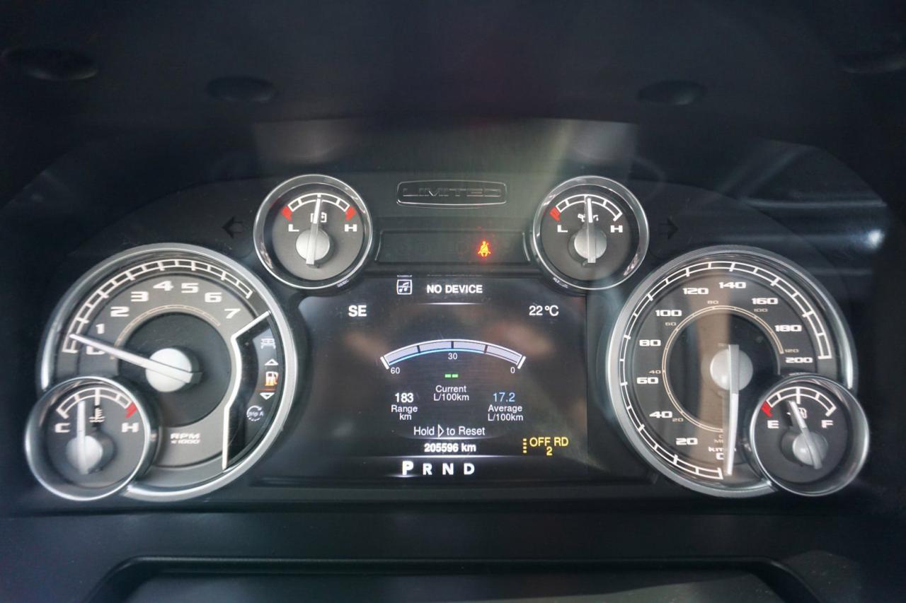 2016 RAM 1500 V8 HEMI LIMITED 4WD CREW CERTIFIED *ACCIDNET FREE* CAMERA NAV BLUETOOTH LEATHER HEATED SEATS SUNROOF CRUISE ALLOYS - Photo #49