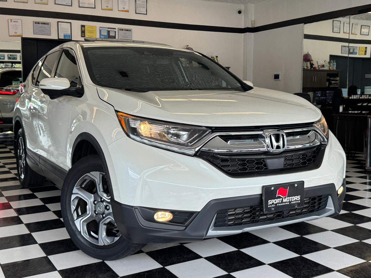 2018 Honda CR-V EX-L AWD+NewTires+Roof+AdaptiveCruise+CLEAN CARFAX Photo