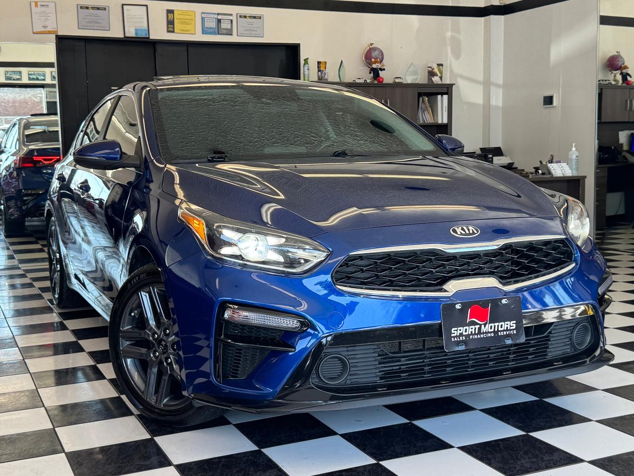 2021 Kia Forte EX+Roof+Lane Keep Assist+ApplePlay+CLEAN CARFAX Photo