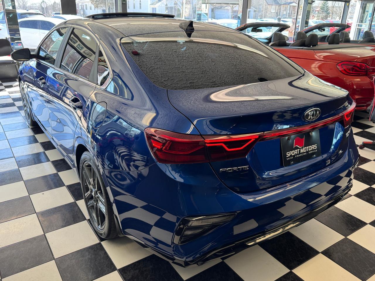 2021 Kia Forte EX+Roof+Lane Keep Assist+ApplePlay+CLEAN CARFAX Photo