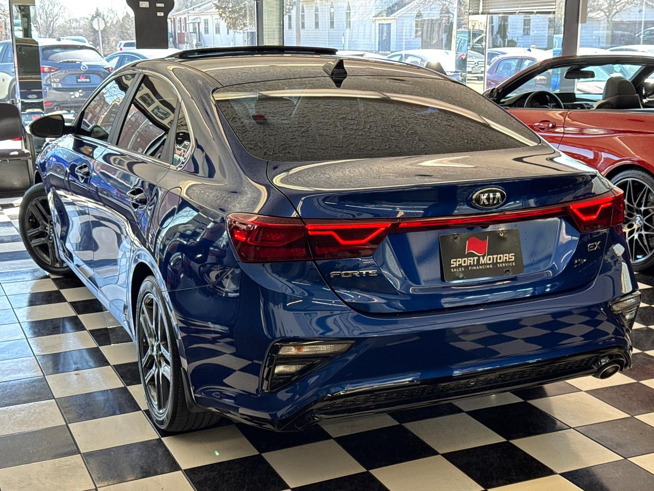 2021 Kia Forte EX+Roof+Lane Keep Assist+ApplePlay+CLEAN CARFAX Photo