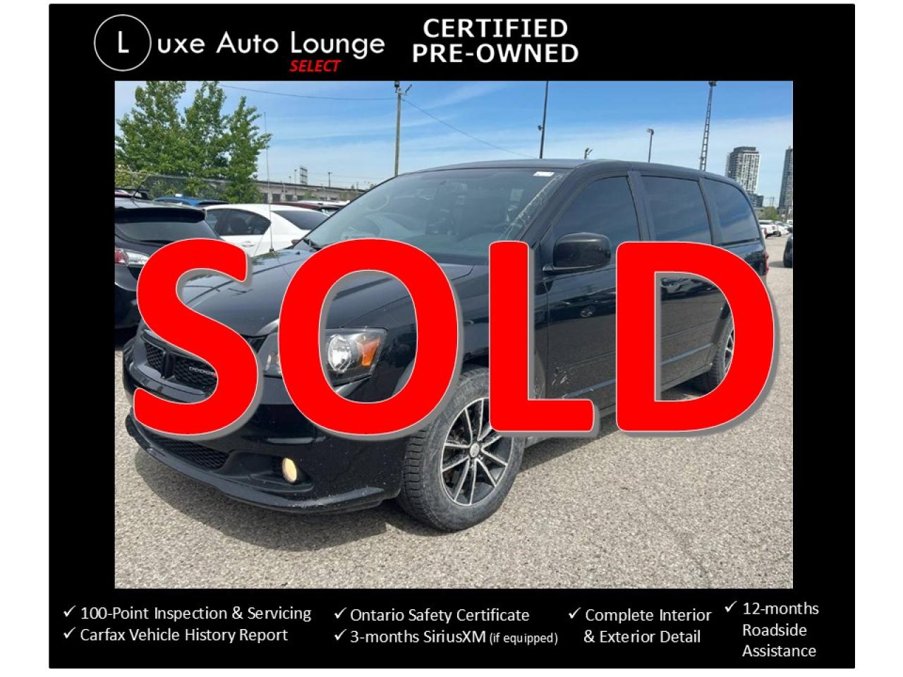 2017 Dodge Grand Caravan GT, SAEFTY SPHERE PKG, POWER DOORS/HATCH, LOADED!