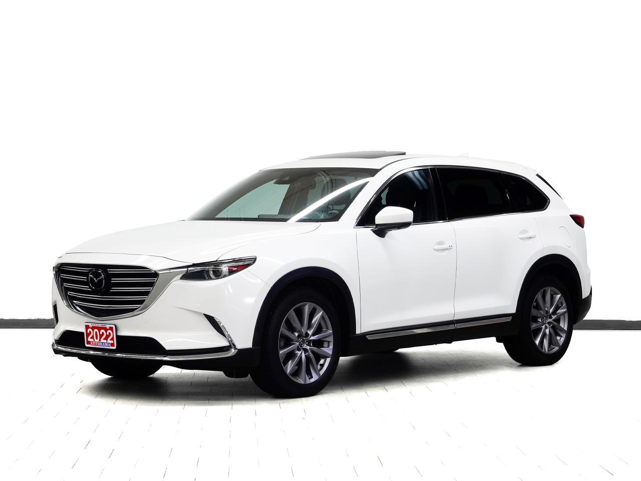2022 Mazda CX-9 GT | AWD | HUD | Nav | Leather | Sunroof | CarPlay