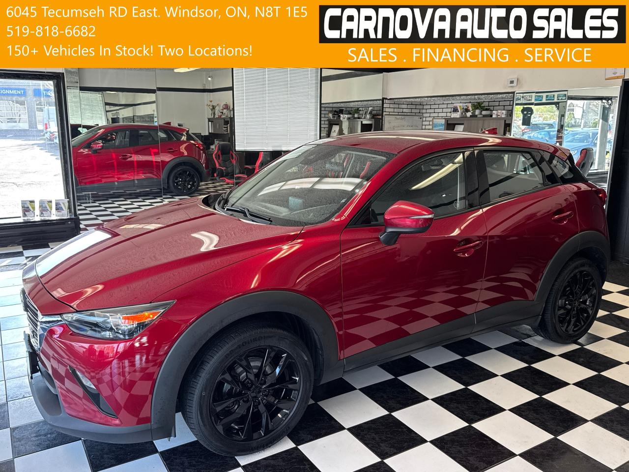 Used 2019 Mazda CX-3 GS+New Tires+Brakes+GPS+Heated Seats & Steering for sale in Windsor, ON