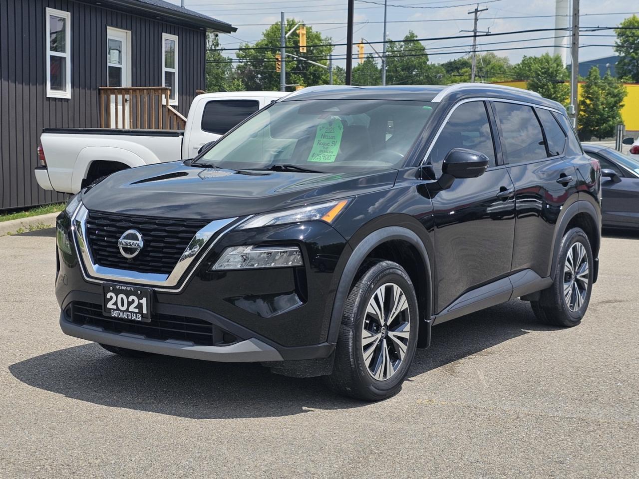 Used 2021 Nissan Rogue SV FWD, Fuel-efficient 4 cyl. Engine for sale in Gananoque, ON