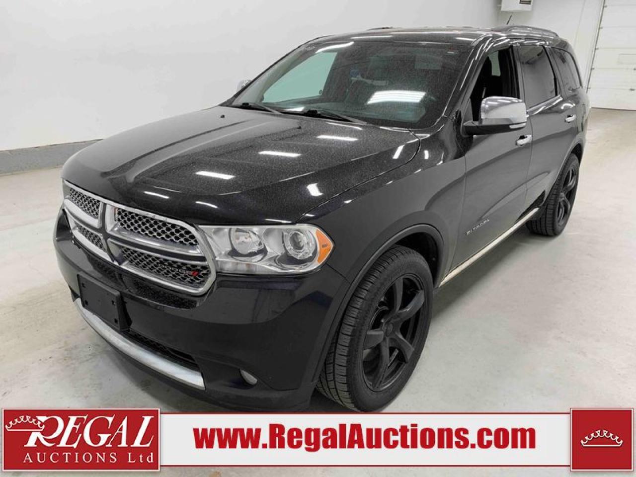 Used 2012 Dodge Durango Citadel for sale in Calgary, AB
