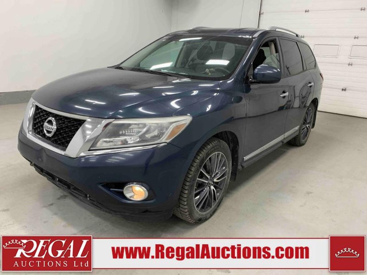 Used 2015 Nissan Pathfinder SL for sale in Calgary, AB