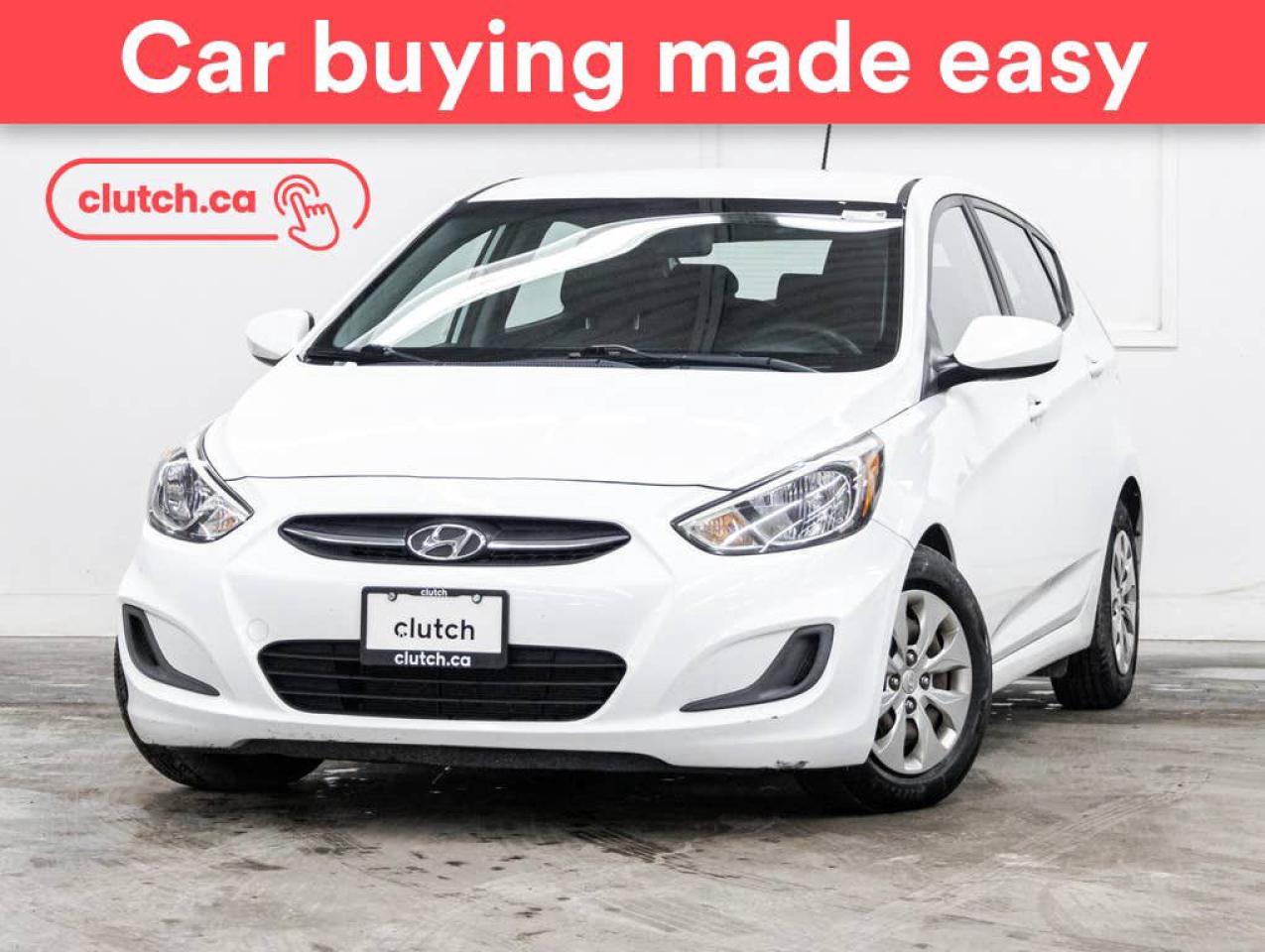 Used 2016 Hyundai Accent GL w/ Heated Front Seats, Cruise Control, Bluetooth for sale in Toronto, ON