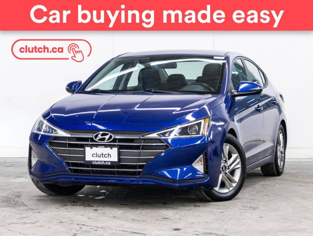 Used 2020 Hyundai Elantra Preferred w/ Apple CarPlay & Android Auto, Heated Steering Wheel, Heated Front Seats for sale in Toronto, ON
