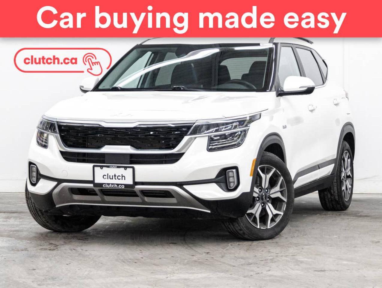 Used 2022 Kia Seltos EX Premium w/Apple CarPlay & Android Auto, Heated Front Seats, Backup Cam for sale in Toronto, ON