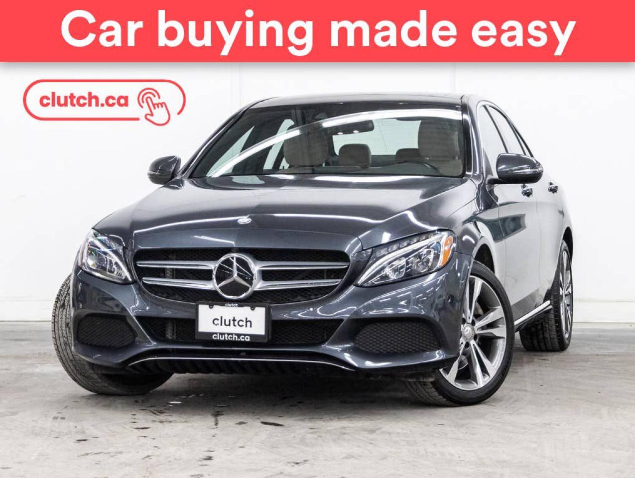 Used 2016 Mercedes-Benz C-Class C 300 AWD w/Heated Front Seats, Bluetooth, Rearview Cam for sale in Toronto, ON