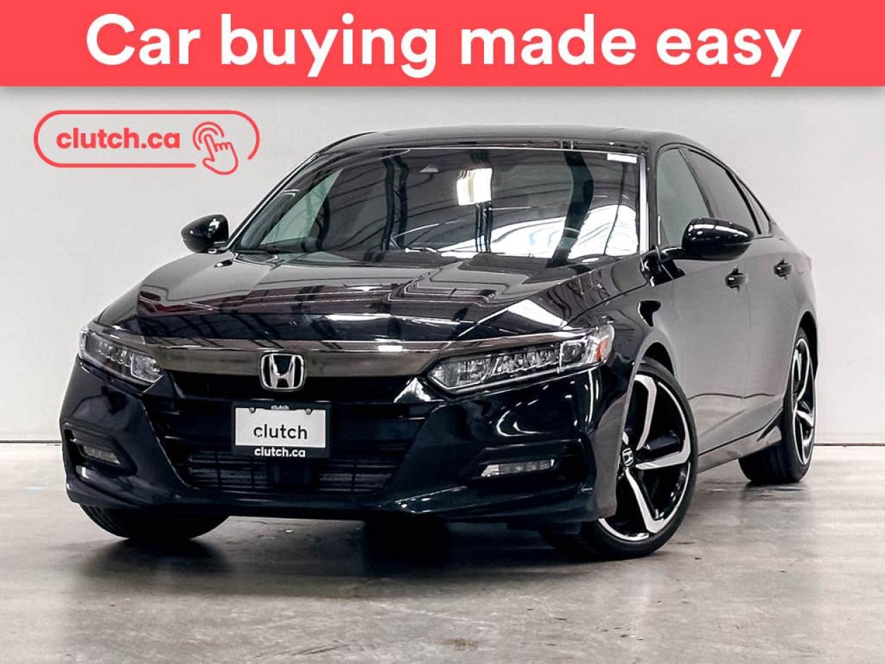 Used 2019 Honda Accord Sport w/ Apple CarPlay, Heated Front Seats, Rearview Cam for sale in Toronto, ON