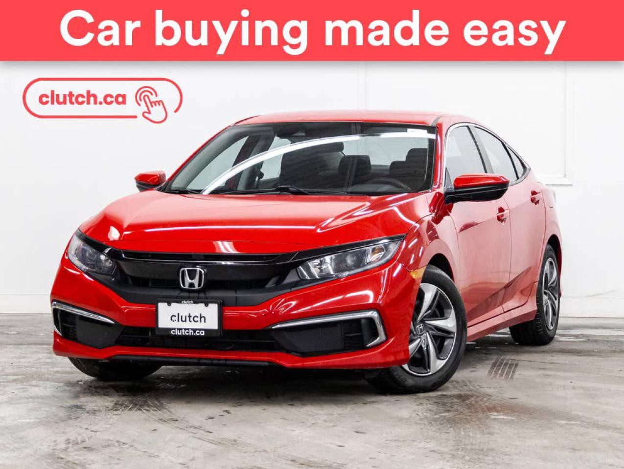 Used 2020 Honda Civic LX w/ Apple CarPlay & Android Auto, Rearview Cam, Heated Front Seats for sale in Toronto, ON