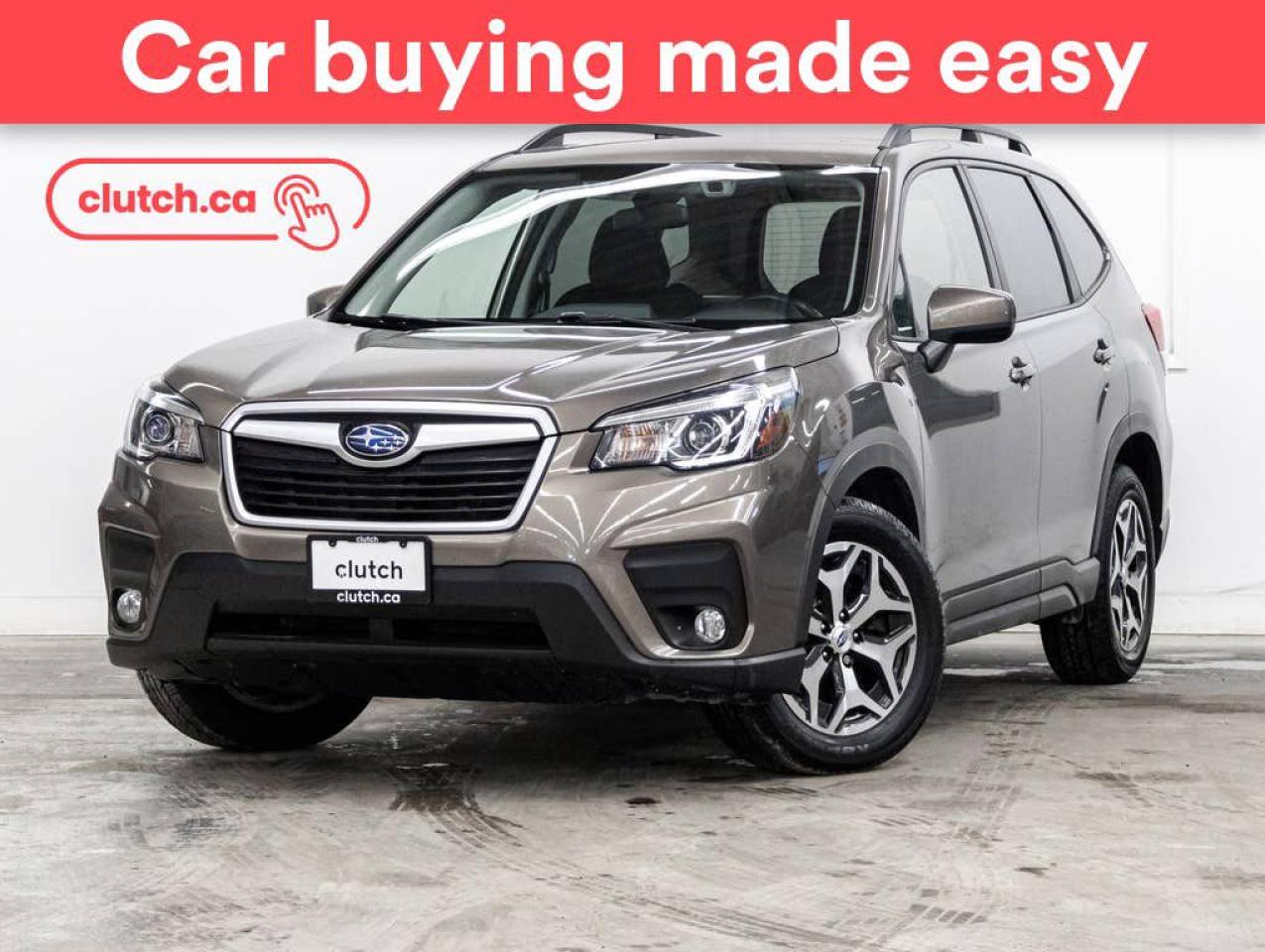 Used 2019 Subaru Forester Convenience w/ EyeSight Pkg w/Apple CarPlay & Android Auto, Heated Front Seats, Backup Cam for sale in Toronto, ON