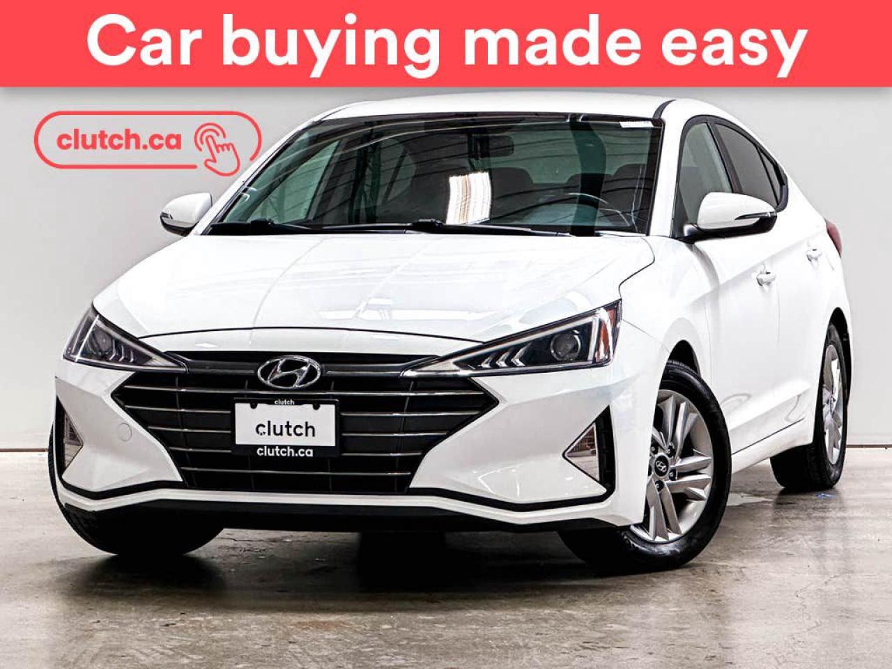 Used 2019 Hyundai Elantra Preferred w/ Apple CarPlay, Heated Front Seats, Rearview Cam for sale in Toronto, ON