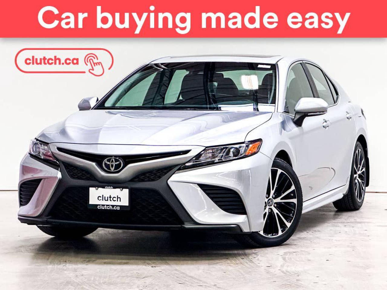 Used 2018 Toyota Camry SE w/ Upgrade Pkg. w/ Apple CarPlay, Heated Front Seats, Rearview Cam for sale in Toronto, ON