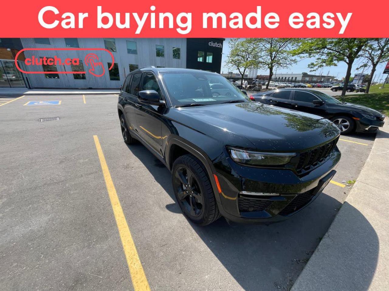 Used 2023 Jeep Grand Cherokee Limited 4x4 w/ Apple CarPlay, Heated Front Seats, Rearview Cam for sale in Toronto, ON