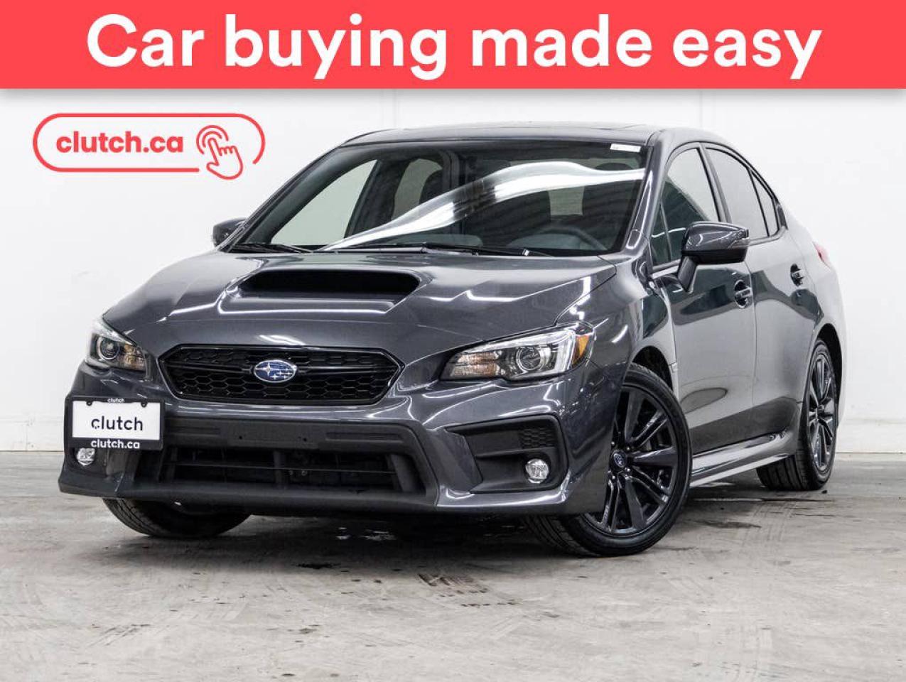 Used 2021 Subaru WRX Sport AWD w/Apple CarPlay & Android Auto, Heated Front Seats, Backup Cam for sale in Toronto, ON