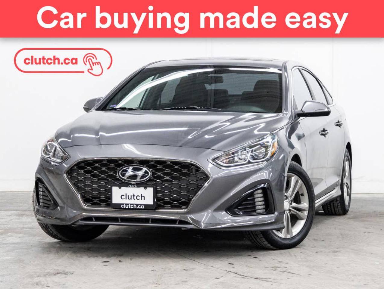 Used 2018 Hyundai Sonata 2.4 Sport w/Apple CarPlay & Android Auto, Heated Front Seats, Backup Cam for sale in Toronto, ON