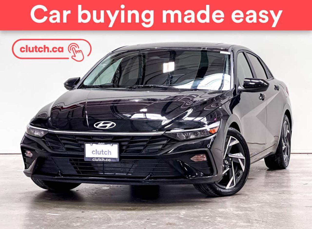 Used 2024 Hyundai Elantra Preferred w/ Tech Pkg. w/ Apple CarPlay, Heated Front Seats, Rearview Cam for sale in Toronto, ON