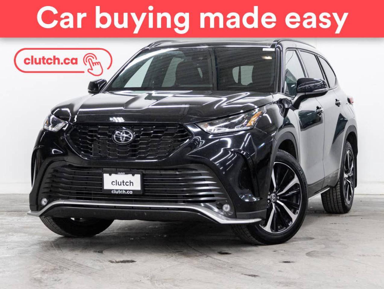 Used 2022 Toyota Highlander XSE AWD w/ Apple CarPlay & Android Auto, Power Moonroof, Wireless Charging for sale in Toronto, ON