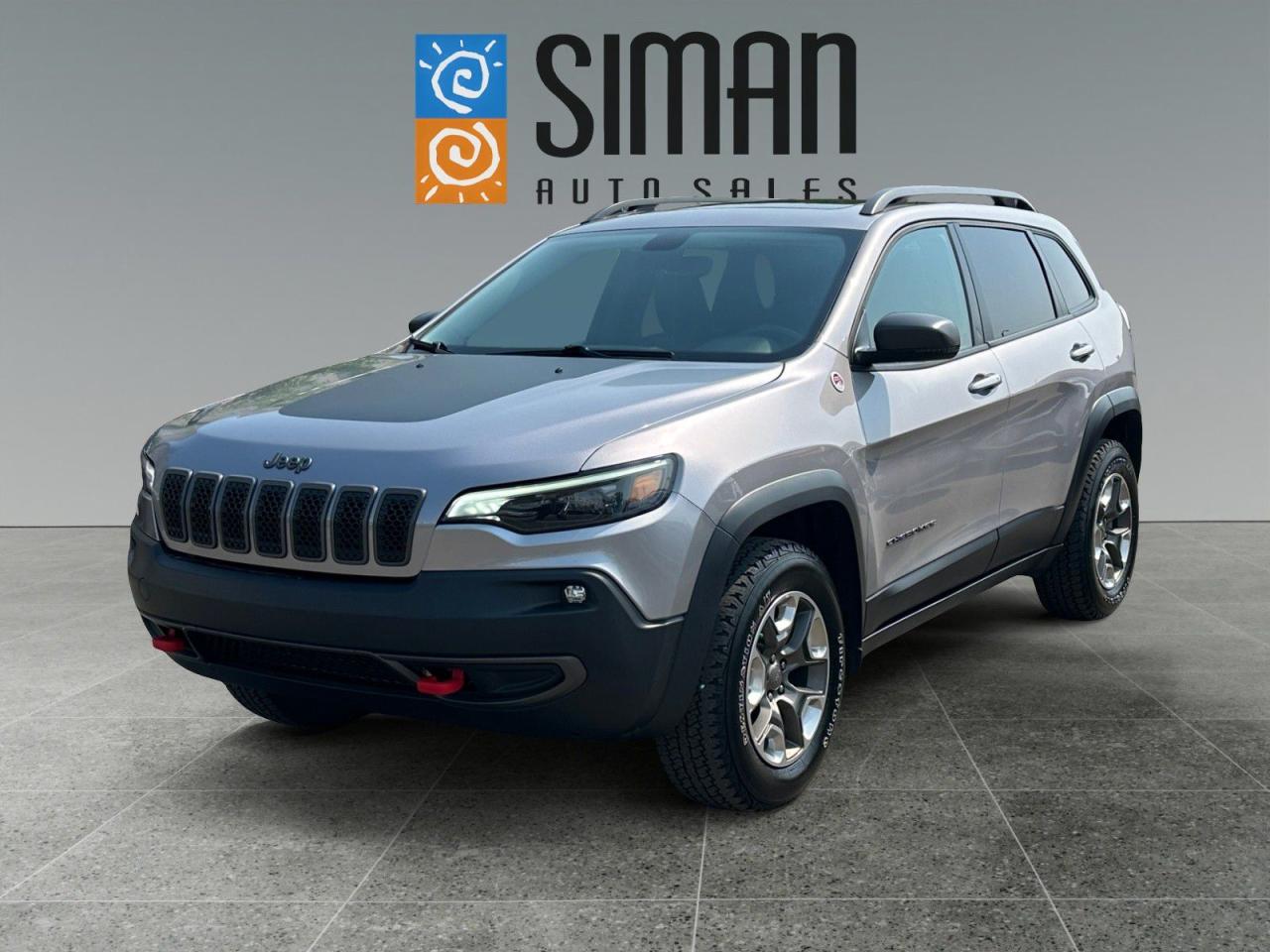 Used 2019 Jeep Cherokee Trailhawk LEATHER SUNROOF LOW KM for sale in Regina, SK