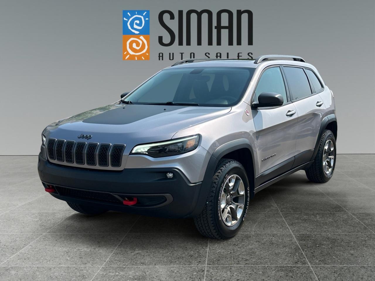 Used 2019 Jeep Cherokee Trailhawk LEATHER SUNROOF LOW KM for sale in Regina, SK