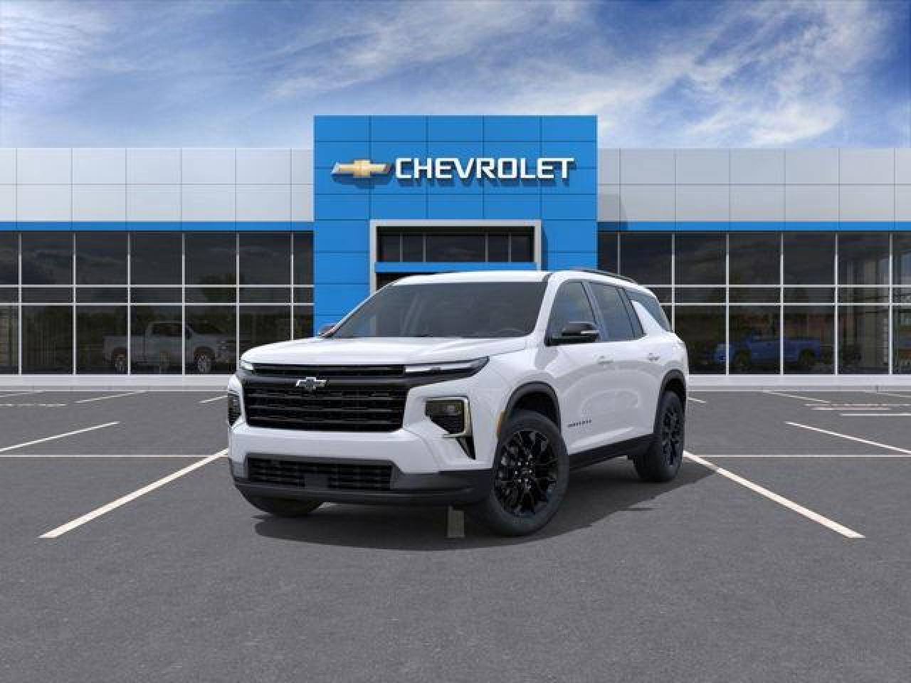 New 2025 Chevrolet Traverse Preferred Equipment Group 2LT|DRIVER CONFIDENCE PKG|JET BLACK EVOTEX|ENG, 2.5L TURBO DOHC SIDI|, 8-SPD|FLOOR LINER PKG:|ALL-WEATHER FLOOR LINERS, 1ST AND 2ND ROWS (DLR INSTALLED)|ALL WEATHER FLOOR LIN for sale in Tillsonburg, ON