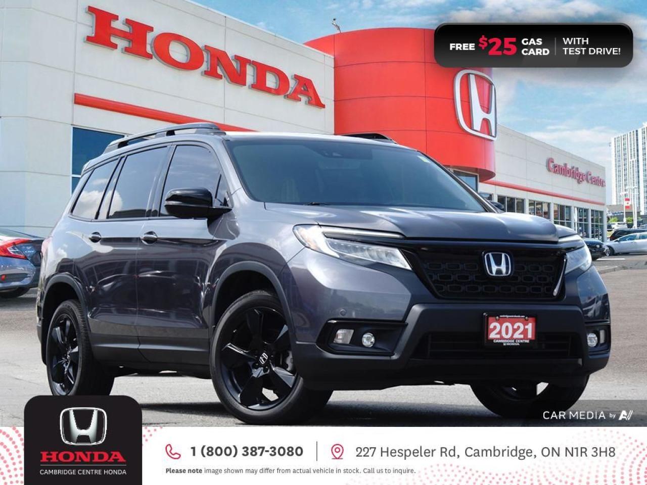 Used 2021 Honda Passport Touring POWER SUNROOF | APPLE CARPLAY™/ANDROID AUTO™ | WIRELESS CHARGING for sale in Cambridge, ON