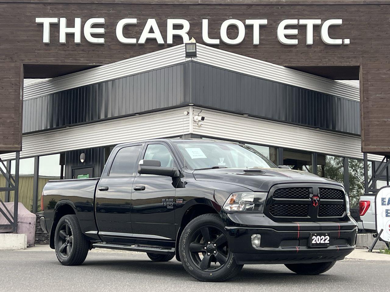 Used 2022 RAM 1500 Classic SLT 5 PASSENGER, APPLE CARPLAY/ANDROID AUTO, BACK UP CAM, HEATED SEATS/STEERING WHEEL, SIRIUS XM! for sale in Sudbury, ON