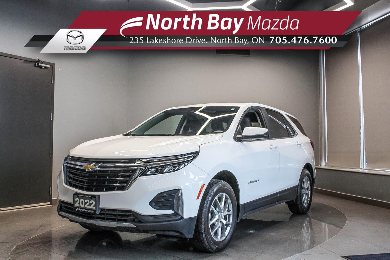 Used 2022 Chevrolet Equinox LT HEATED SEATS - APPLE CARPLAY AND ANDROID AUTO - CLOTH UPHOLSTERY for sale in North Bay, ON