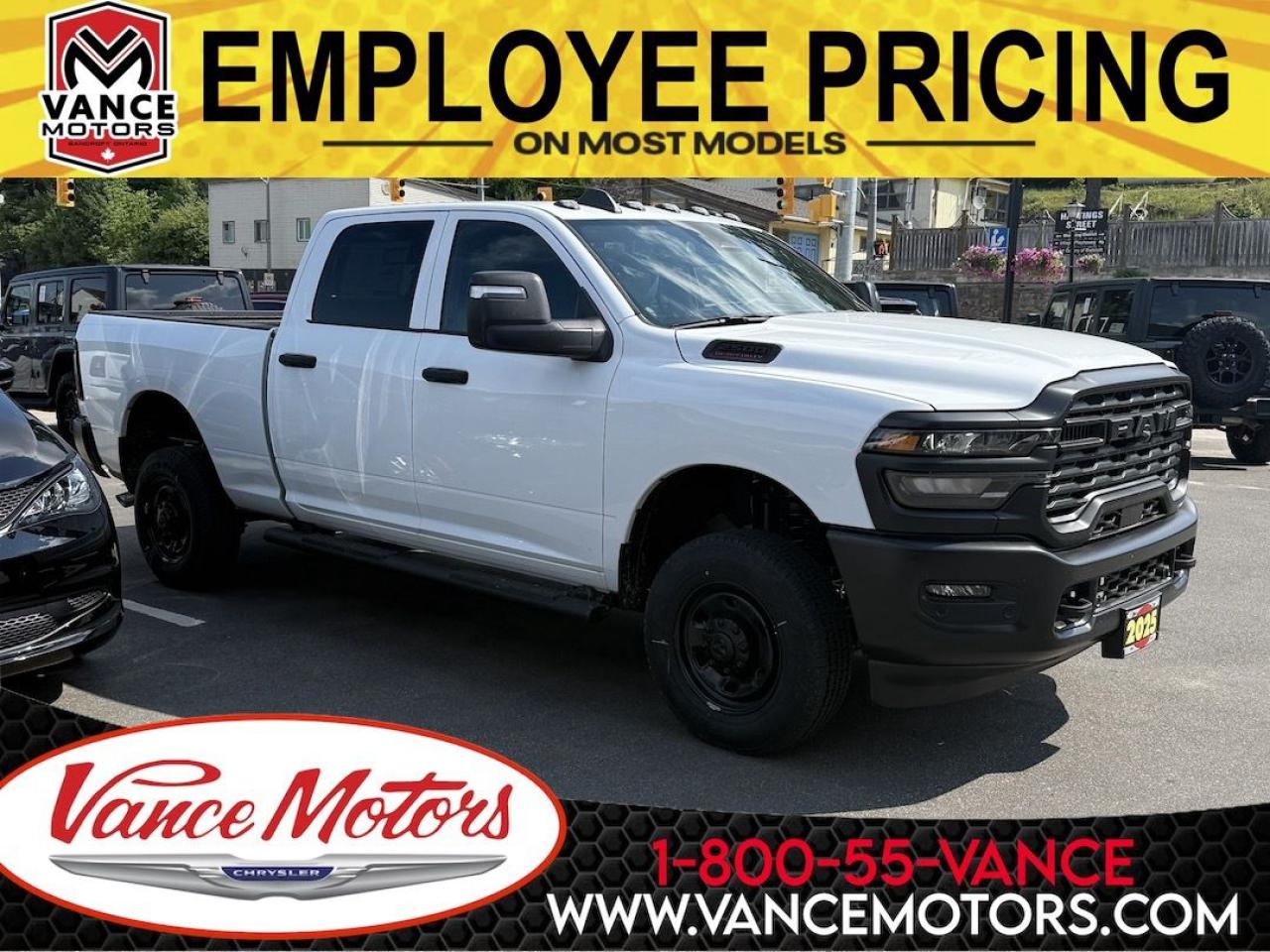 New 2025 RAM 2500 Tradesman 4x4 Crew Cab 6'4  Box for sale in Bancroft, ON