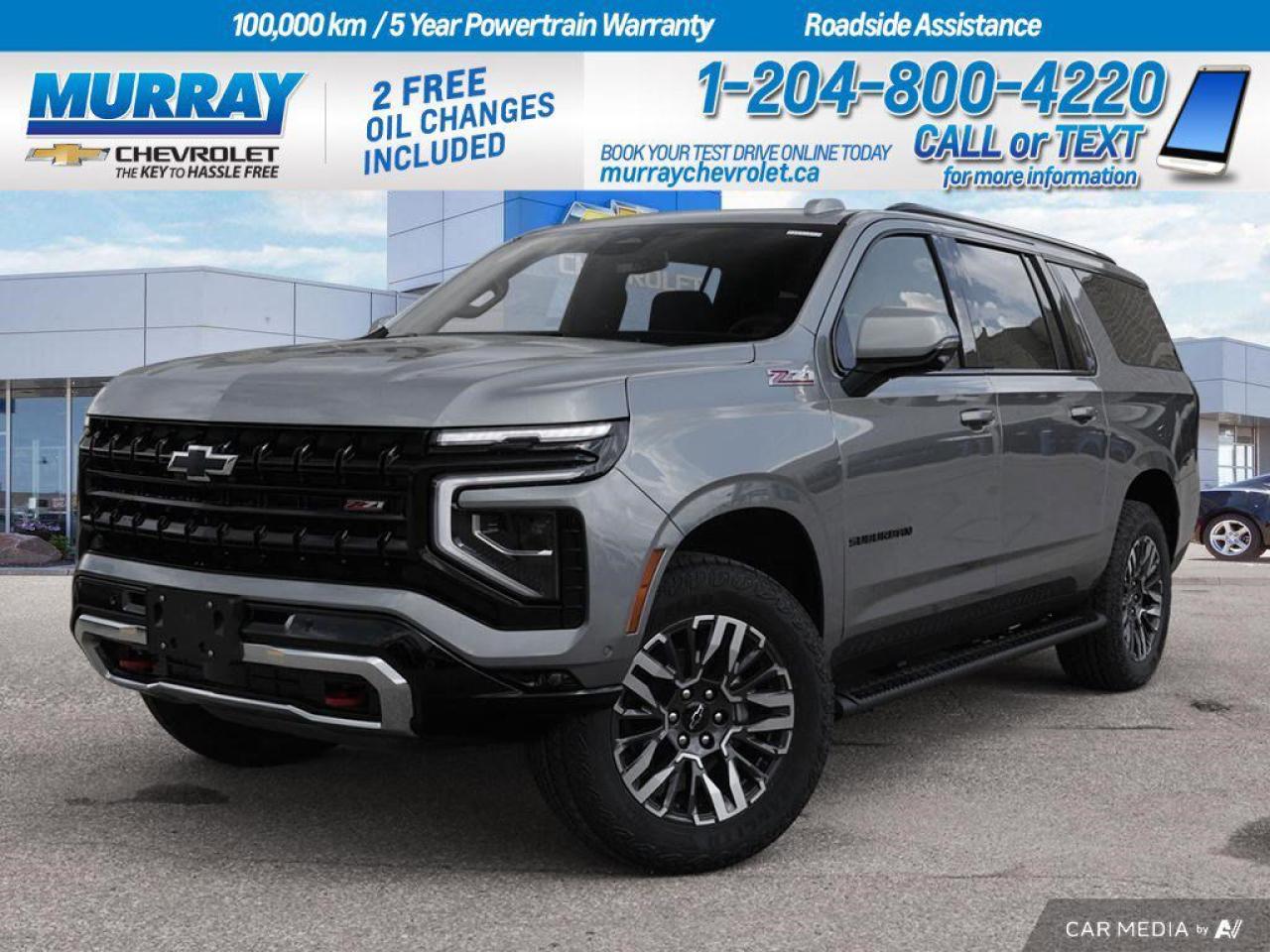 New 2025 Chevrolet Suburban Z71 for sale in Winnipeg, MB