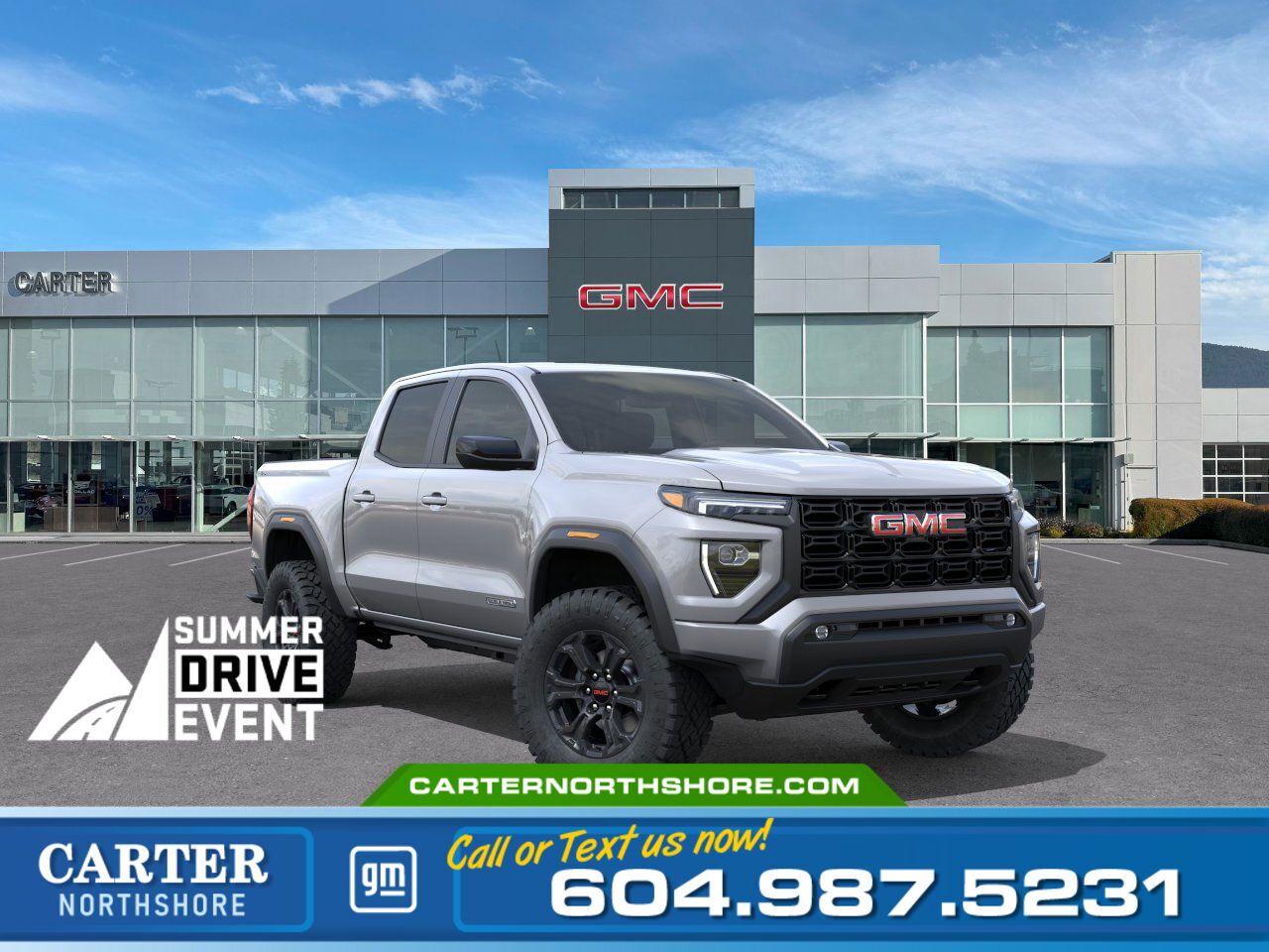 New 2025 GMC Canyon ELEVATION 4WD | Alum Wheels/Locking Diff/Trailer P for sale in North Vancouver, BC