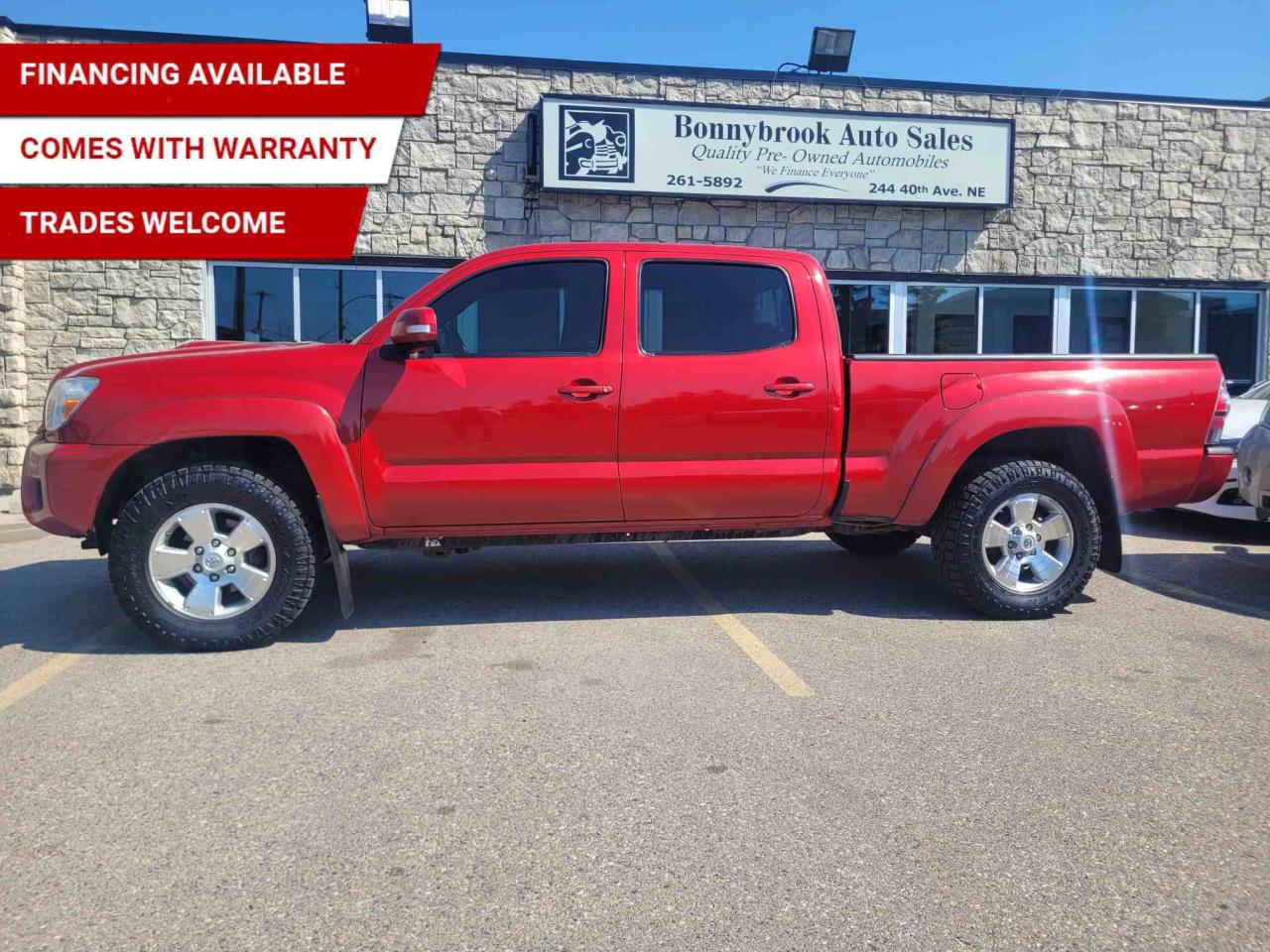 Used 2012 Toyota Tacoma 4WD Double Cab/leather seats/backup camera for sale in Calgary, AB