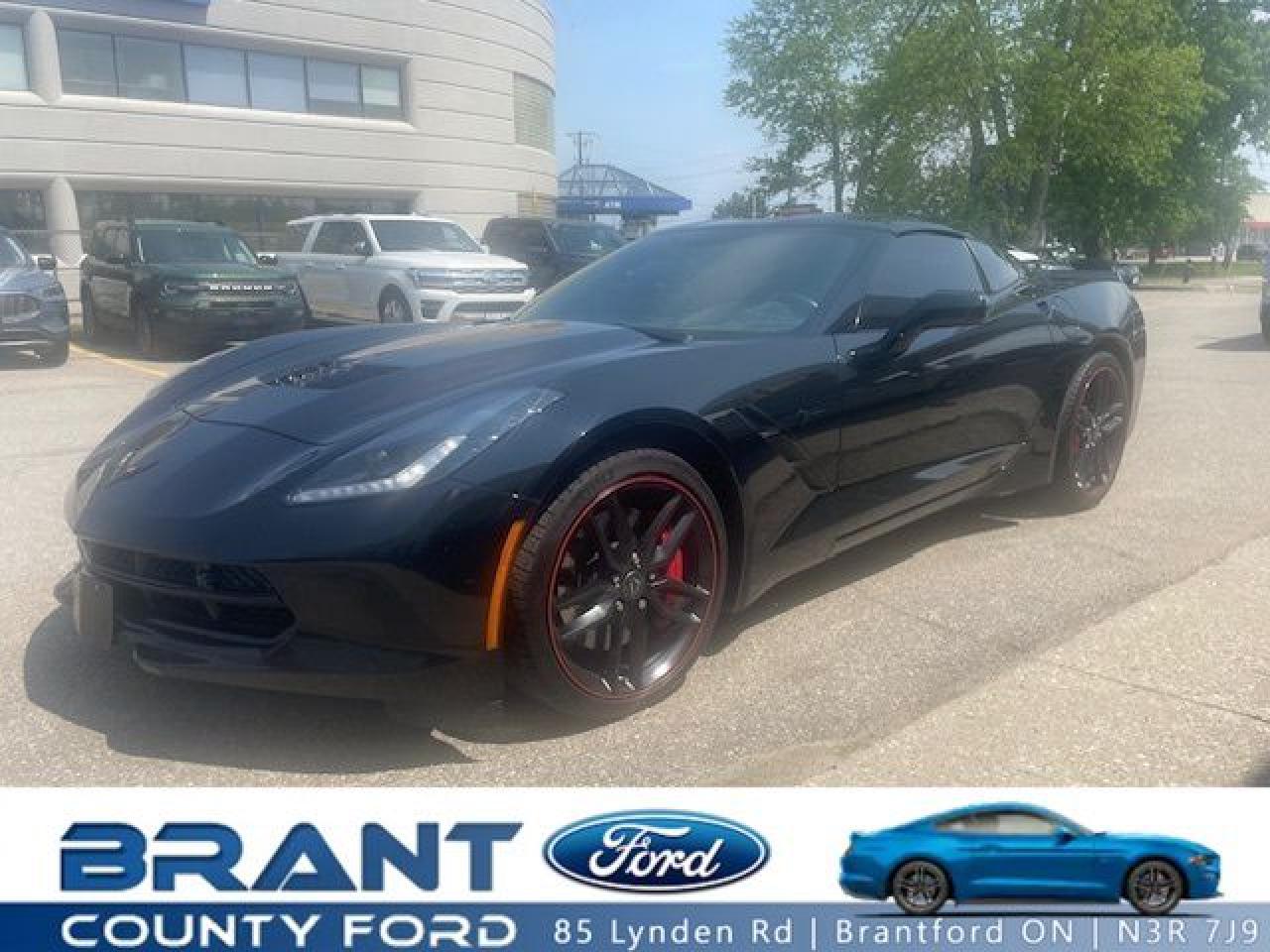 Used 2016 Chevrolet Corvette 2dr Stingray Z51 Cpe w-2LT for sale in Brantford, ON