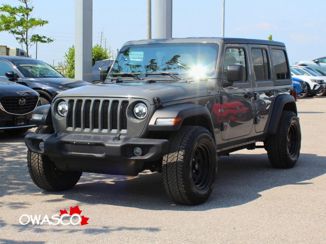 Used 2021 Jeep Wrangler 2.0L Summer is Here! Big Tires! One Owner! for sale in Whitby, ON